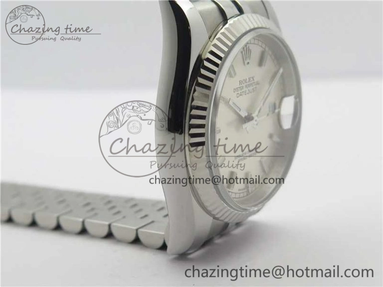 DateJust 36 SS 116234 ARF 1:1 Best Edition 904L Steel Silver Dial on Jubilee Bracelet SH3135 V3