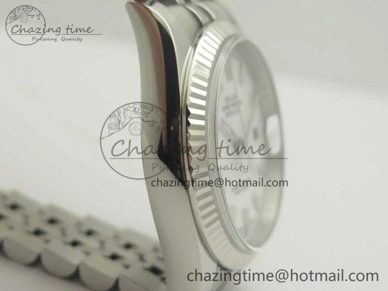 DateJust 36 SS 116234 ARF 1:1 Best Edition 904L Steel White Dial on Jubilee Bracelet SH3135 V2