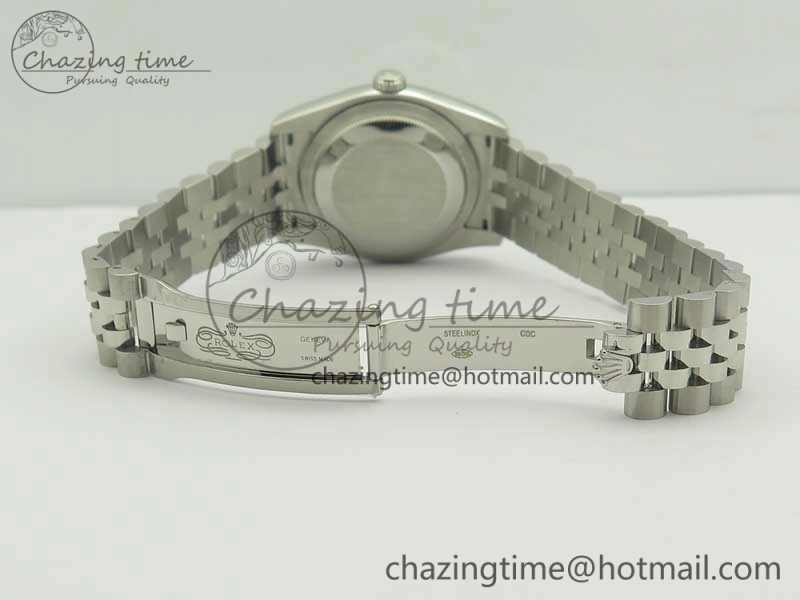 DateJust 36 SS 116234 ARF 1:1 Best Edition 904L Steel White Dial on Jubilee Bracelet SH3135 V2