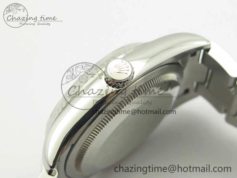 DateJust 36 SS 116234 ARF 1:1 Best Edition White Roman Dial Fluted On SS Oyster Bracelet SA3135