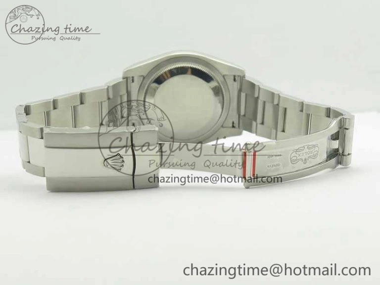 DateJust 36 SS 116234 ARF 1:1 Best Edition White Roman Dial Fluted On SS Oyster Bracelet SA3135