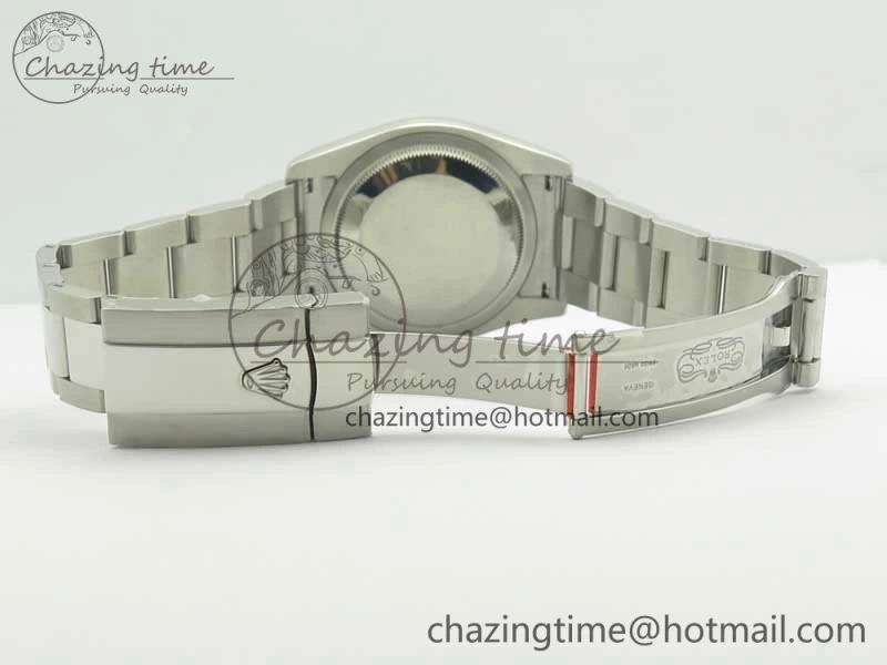 DateJust 36 SS 116234 ARF 1:1 Best Edition White Roman Dial Fluted On SS Oyster Bracelet SA3135