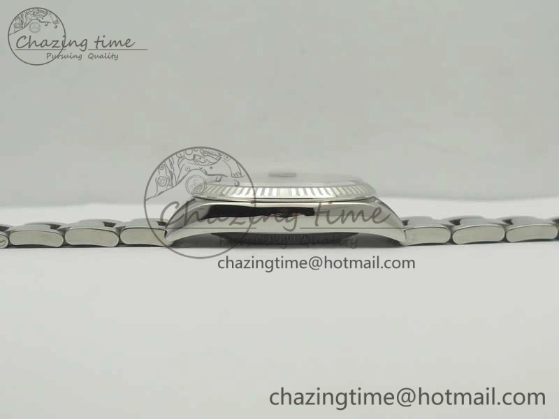 DateJust 36 SS 116234 Fluted Bezel DJF Best Edition Blue Dial Stick Markers on SS Oyster Bracelet A2836