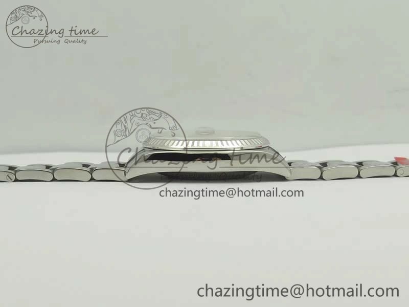 DateJust 36 SS 116234 Fluted Bezel DJF Best Edition Silver Dial Stick Markers on SS Oyster Bracelet A2836