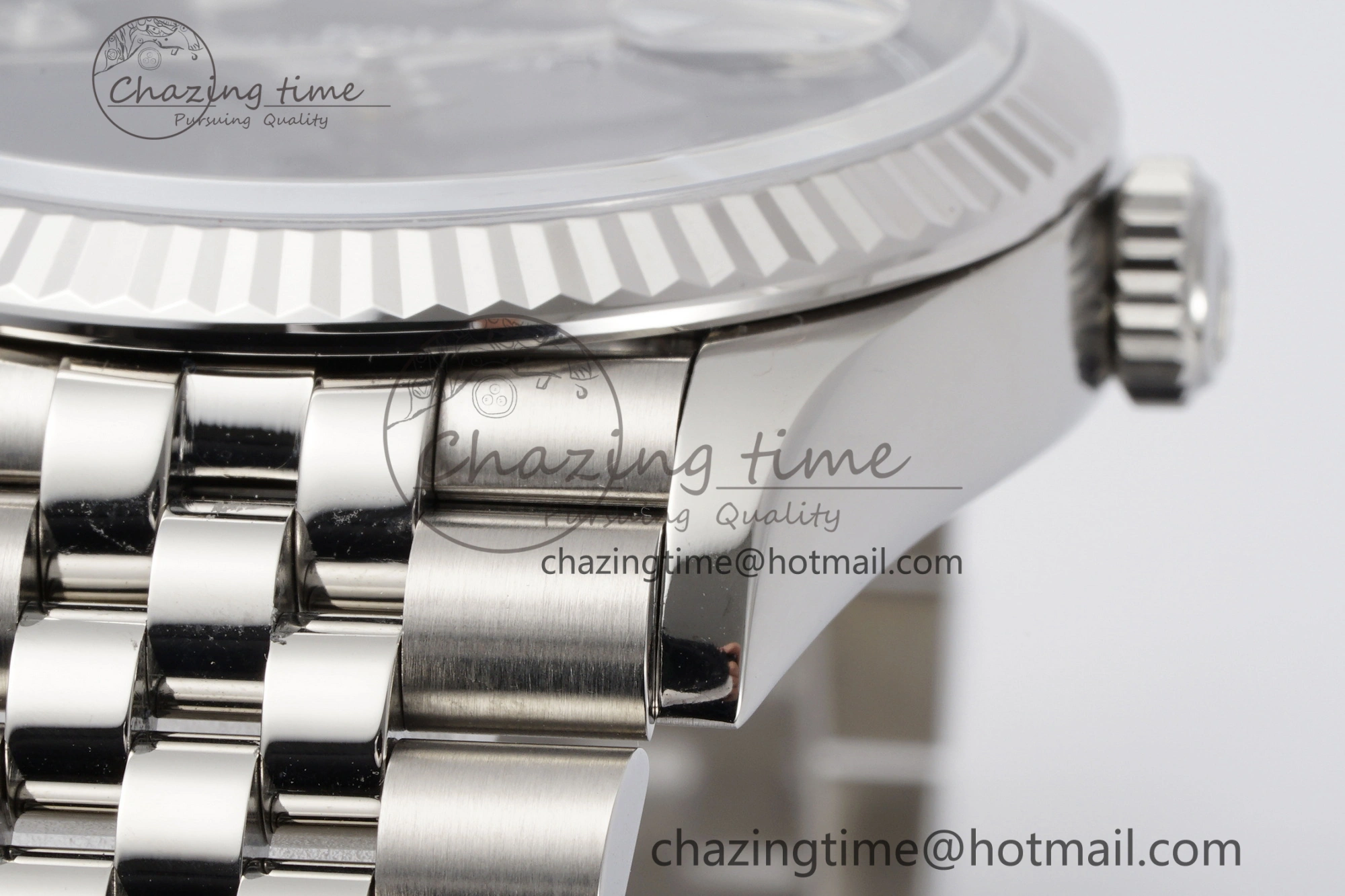 DateJust 36 SS 116234 VSF 1:1 Best Edition 904L Steel Blue Diamonds Dial on Jubilee Bracelet VS3135