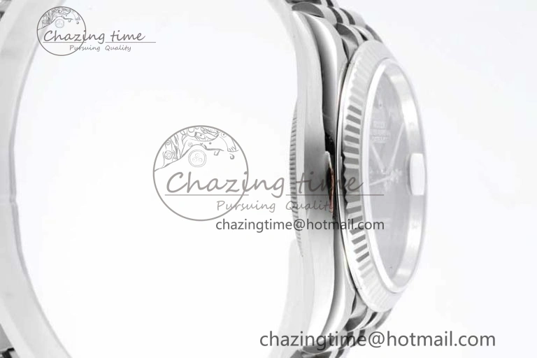DateJust 36 SS 116234 VSF 1:1 Best Edition 904L Steel Gray Green Roman Dial on Jubilee Bracelet VS3235
