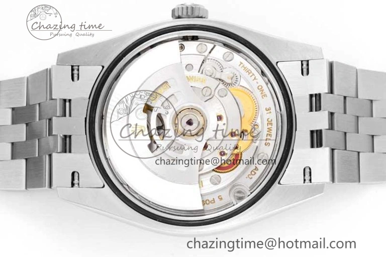 DateJust 36 SS 116234 VSF 1:1 Best Edition 904L Steel Gray Green Roman Dial on Jubilee Bracelet VS3235