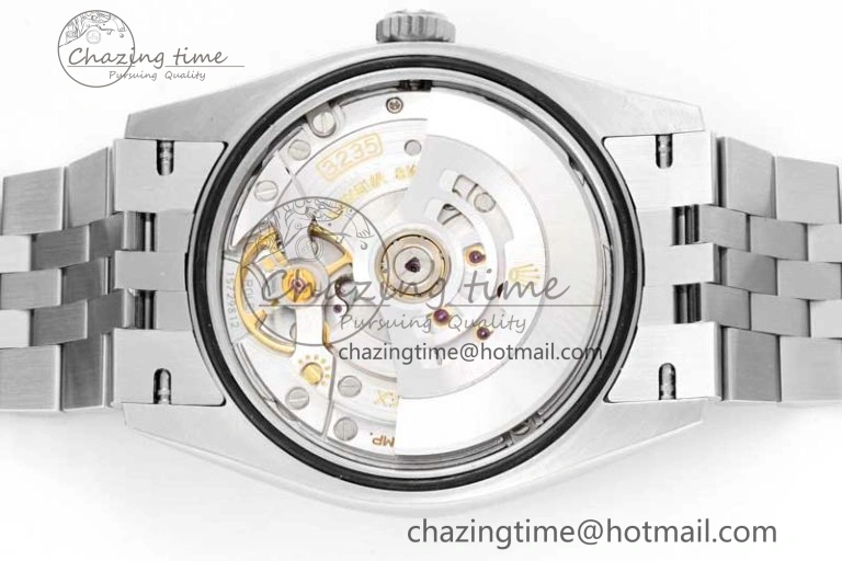 DateJust 36 SS 116234 VSF 1:1 Best Edition 904L Steel Gray Green Roman Dial on Jubilee Bracelet VS3235