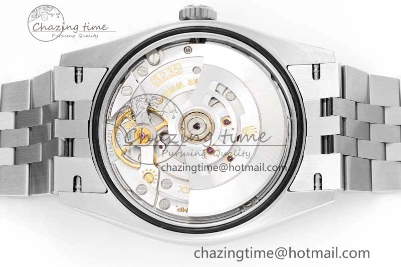 DateJust 36 SS 116234 VSF 1:1 Best Edition 904L Steel Gray Green Roman Dial on Jubilee Bracelet VS3235