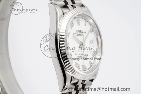 DateJust 36 SS 116234 VSF 1:1 Best Edition 904L Steel White Roman Dial on Jubilee Bracelet VS3135