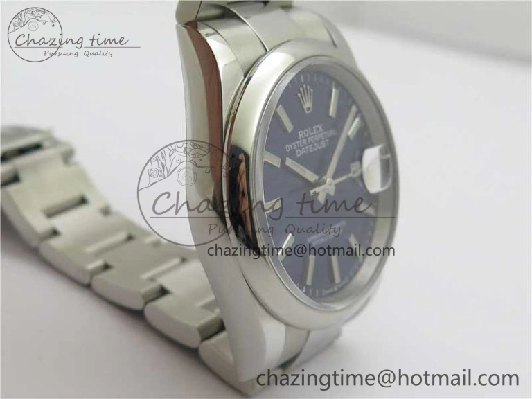 DateJust 36 SS 126200 BP Maker 1:1 Best Edition Blue Dial on Oyster Bracelet