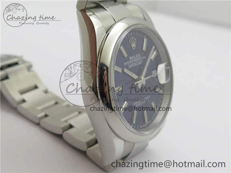 DateJust 36 SS 126200 BP Maker 1:1 Best Edition Blue Dial on Oyster Bracelet