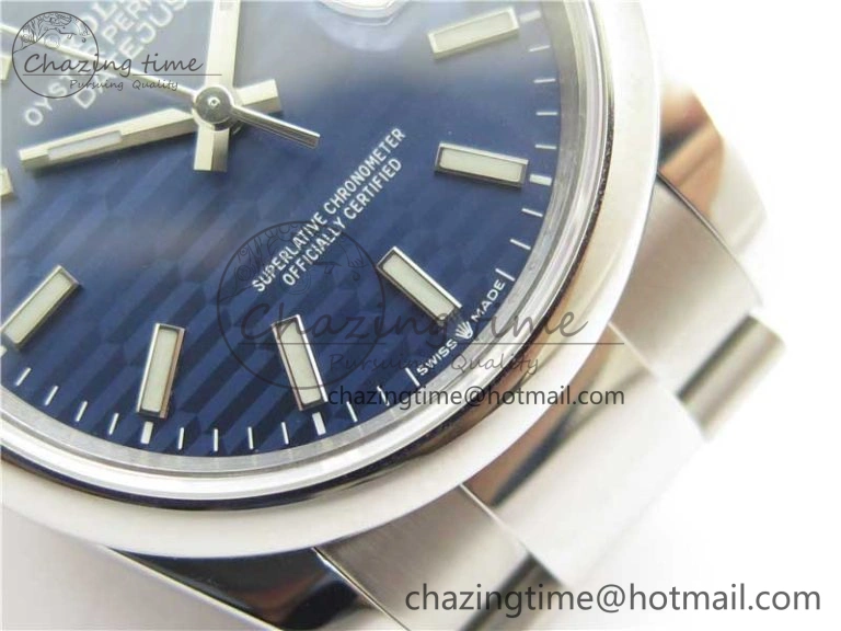 DateJust 36 SS 126200 BP Maker 1:1 Best Edition Blue Dial on Oyster Bracelet