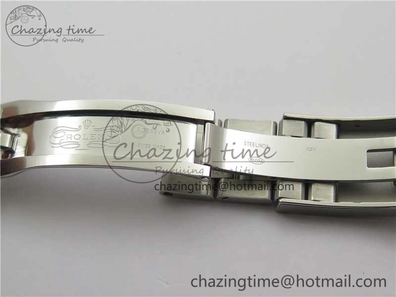 DateJust 36 SS 126200 BP Maker 1:1 Best Edition Fluted Bezel Gray Roman Dial on Oyster Bracelet
