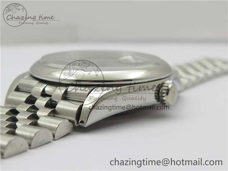 DateJust 36 SS 126200 BP Maker 1:1 Best Edition Gray Roman Dial on Jubilee Bracelet