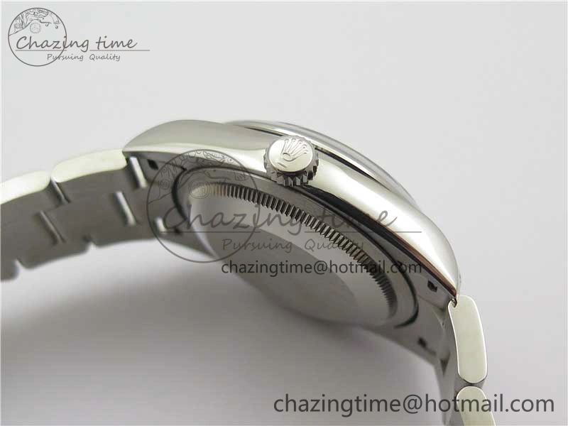 DateJust 36 SS 126200 BP Maker 1:1 Best Edition Gray Roman Dial on Oyster Bracelet