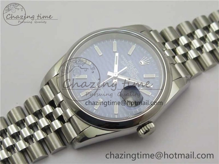 DateJust 36 SS 126200 BP Maker 1:1 Best Edition New Blue Dial on Jubilee Bracelet