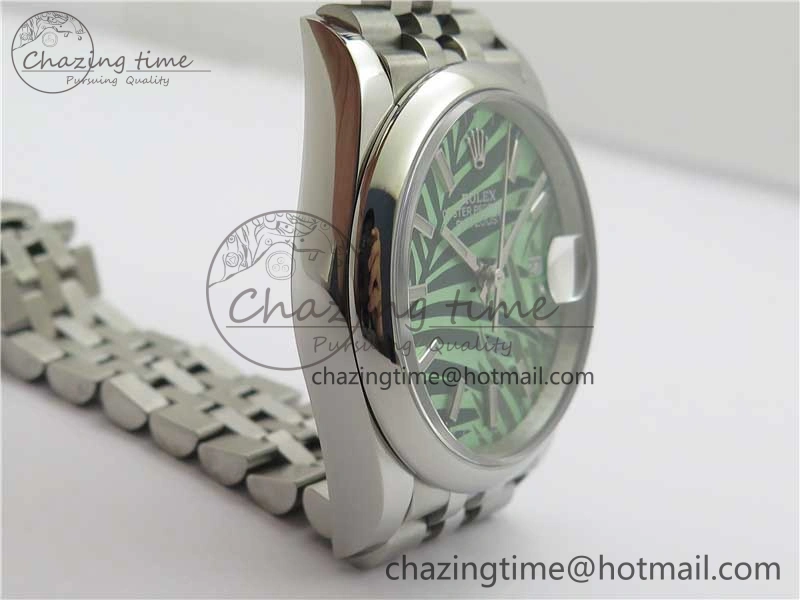 DateJust 36 SS 126200 BP Maker 1:1 Best Edition New Green Dial on Jubilee Bracelet