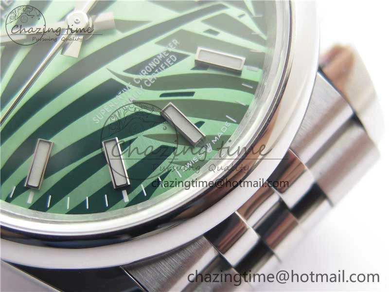 DateJust 36 SS 126200 BP Maker 1:1 Best Edition New Green Dial on Jubilee Bracelet