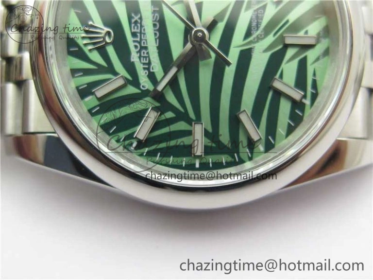 DateJust 36 SS 126200 BP Maker 1:1 Best Edition New Green Dial on Jubilee Bracelet