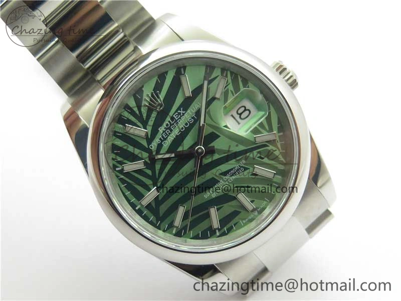 DateJust 36 SS 126200 BP Maker 1:1 Best Edition New Green Dial on Oyster Bracelet