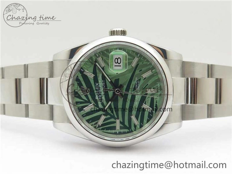 DateJust 36 SS 126200 BP Maker 1:1 Best Edition New Green Dial on Oyster Bracelet