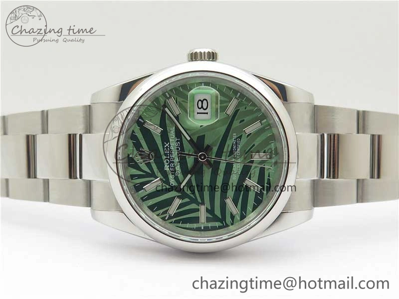 DateJust 36 SS 126200 BP Maker 1:1 Best Edition New Green Dial on Oyster Bracelet