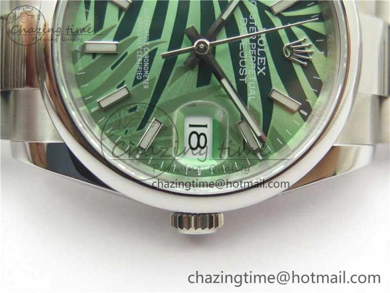 DateJust 36 SS 126200 BP Maker 1:1 Best Edition New Green Dial on Oyster Bracelet
