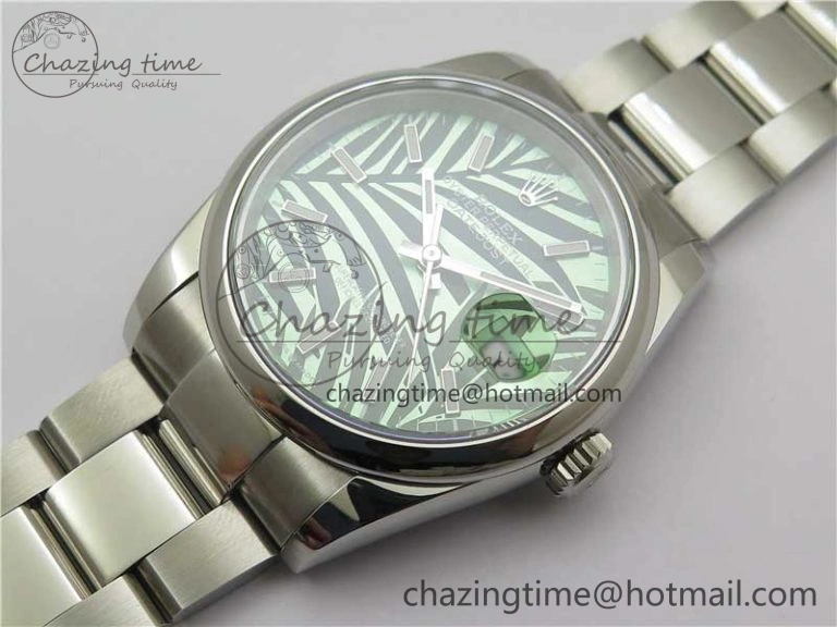 DateJust 36 SS 126200 BP Maker 1:1 Best Edition New Green Dial on Oyster Bracelet