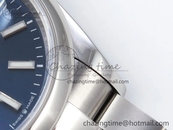 DateJust 36 SS 126200 VSF 1:1 Best Edition 904L Steel Blue Dial on Oyster Bracelet VS3235