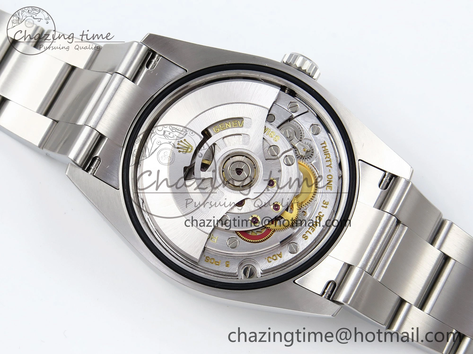 DateJust 36 SS 126200 VSF 1:1 Best Edition 904L Steel Green Dial on Oyster Bracelet VS3235