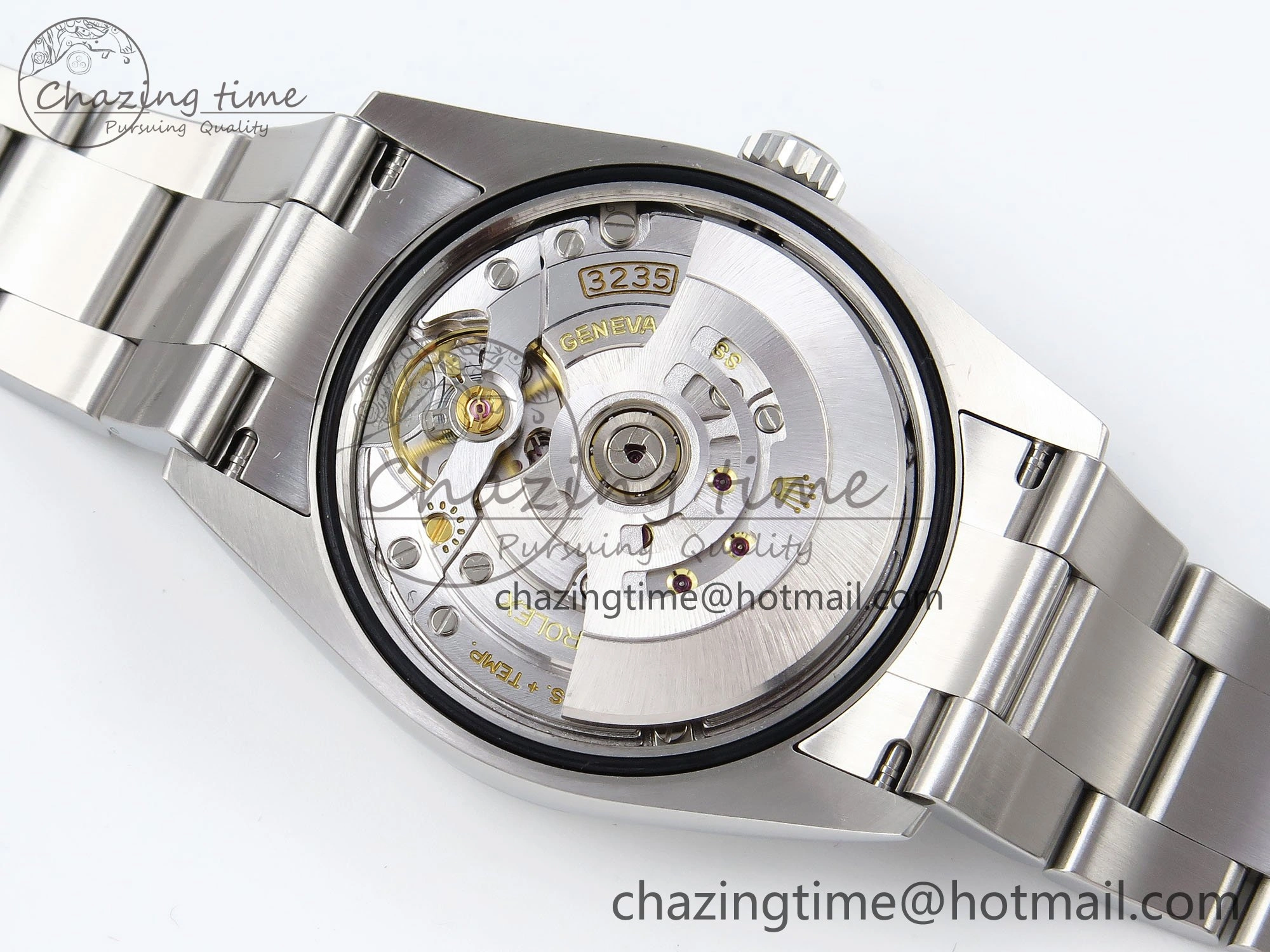 DateJust 36 SS 126200 VSF 1:1 Best Edition 904L Steel Green Dial on Oyster Bracelet VS3235