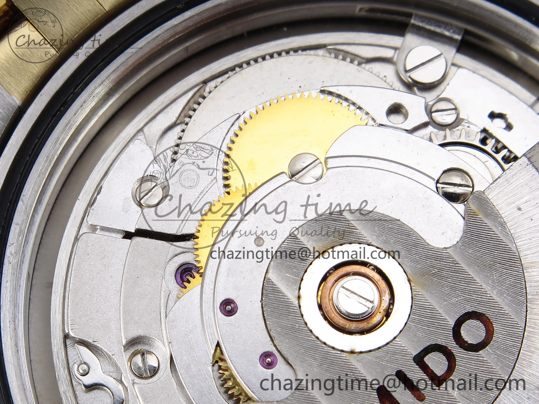 DateJust 36 SS 126233 BP Maker 1:1 Best Edition YG Textured Dial on SS YG Jubilee Bracelet A2824