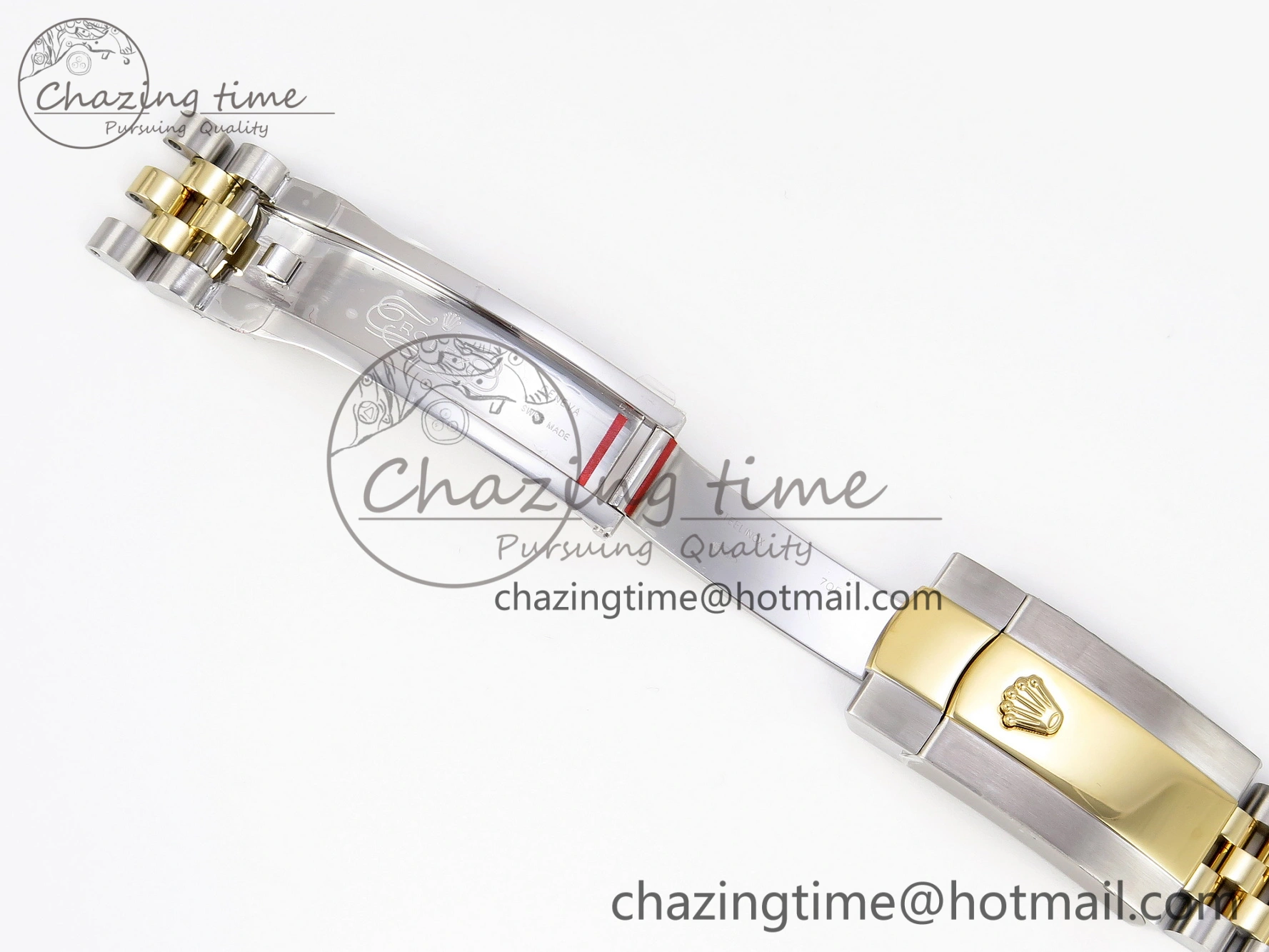 DateJust 36 SS 126233 BP Maker 1:1 Best Edition YG Textured Dial on SS YG Jubilee Bracelet A2824