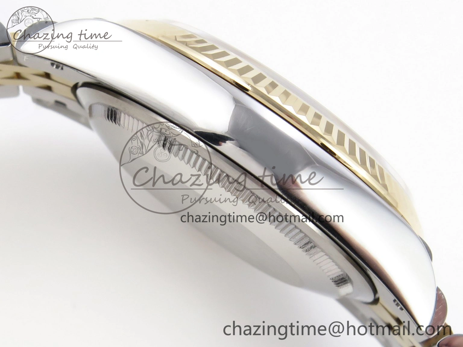 DateJust 36 SS 126233 BP Maker 1:1 Best Edition YG Textured Dial on SS YG Jubilee Bracelet A2824