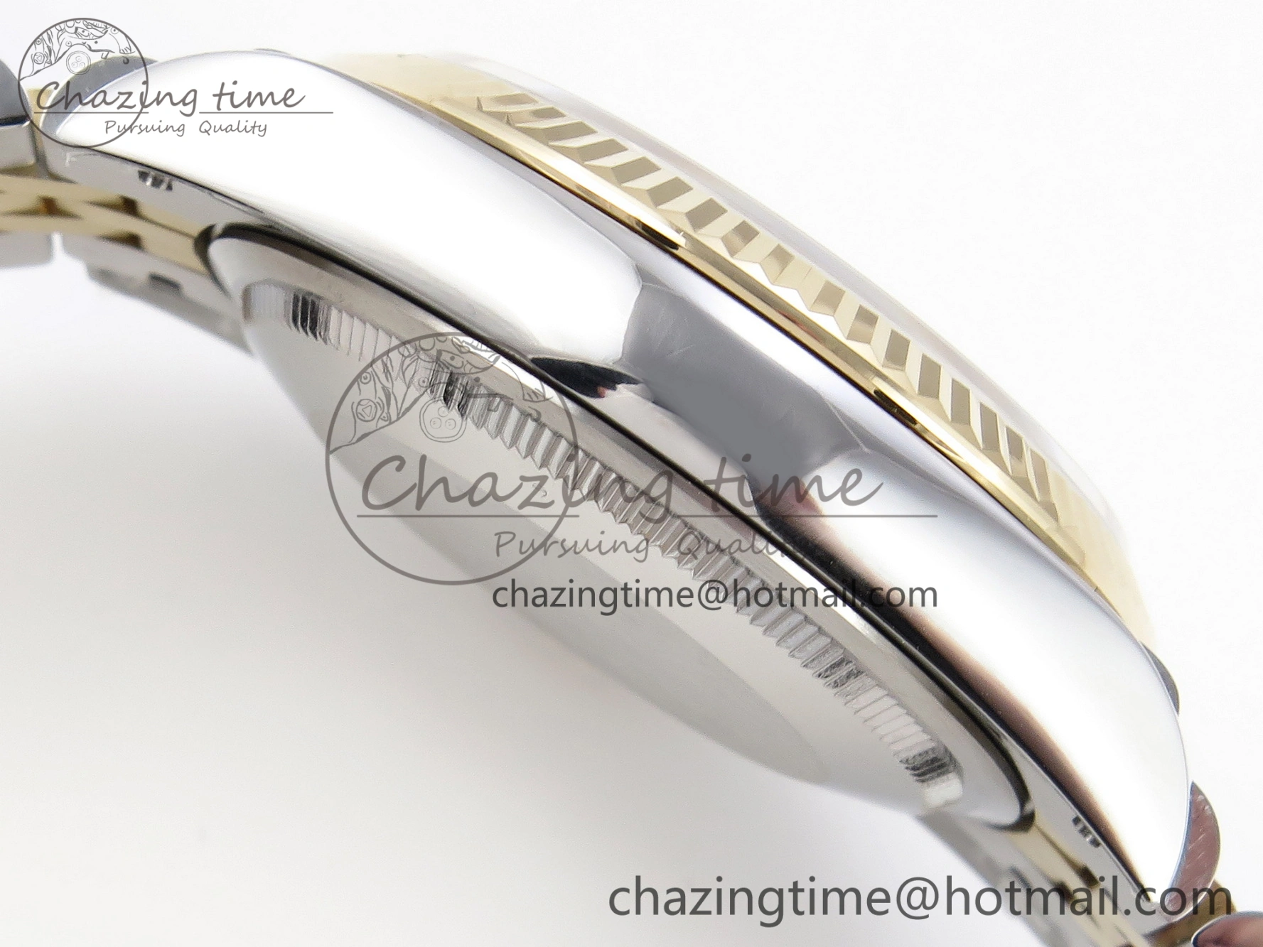 DateJust 36 SS 126233 BP Maker 1:1 Best Edition YG Textured Dial on SS YG Jubilee Bracelet A2824