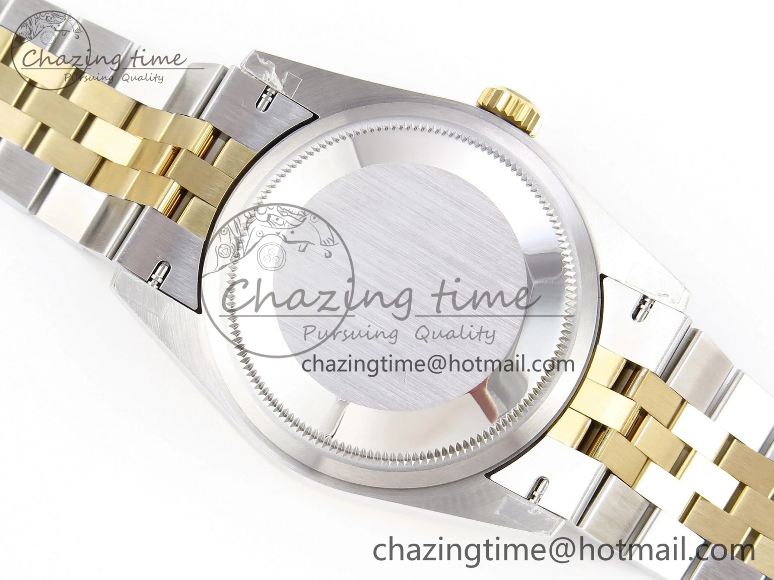 DateJust 36 SS 126233 BP Maker 1:1 Best Edition YG Textured Dial on SS YG Jubilee Bracelet A2824