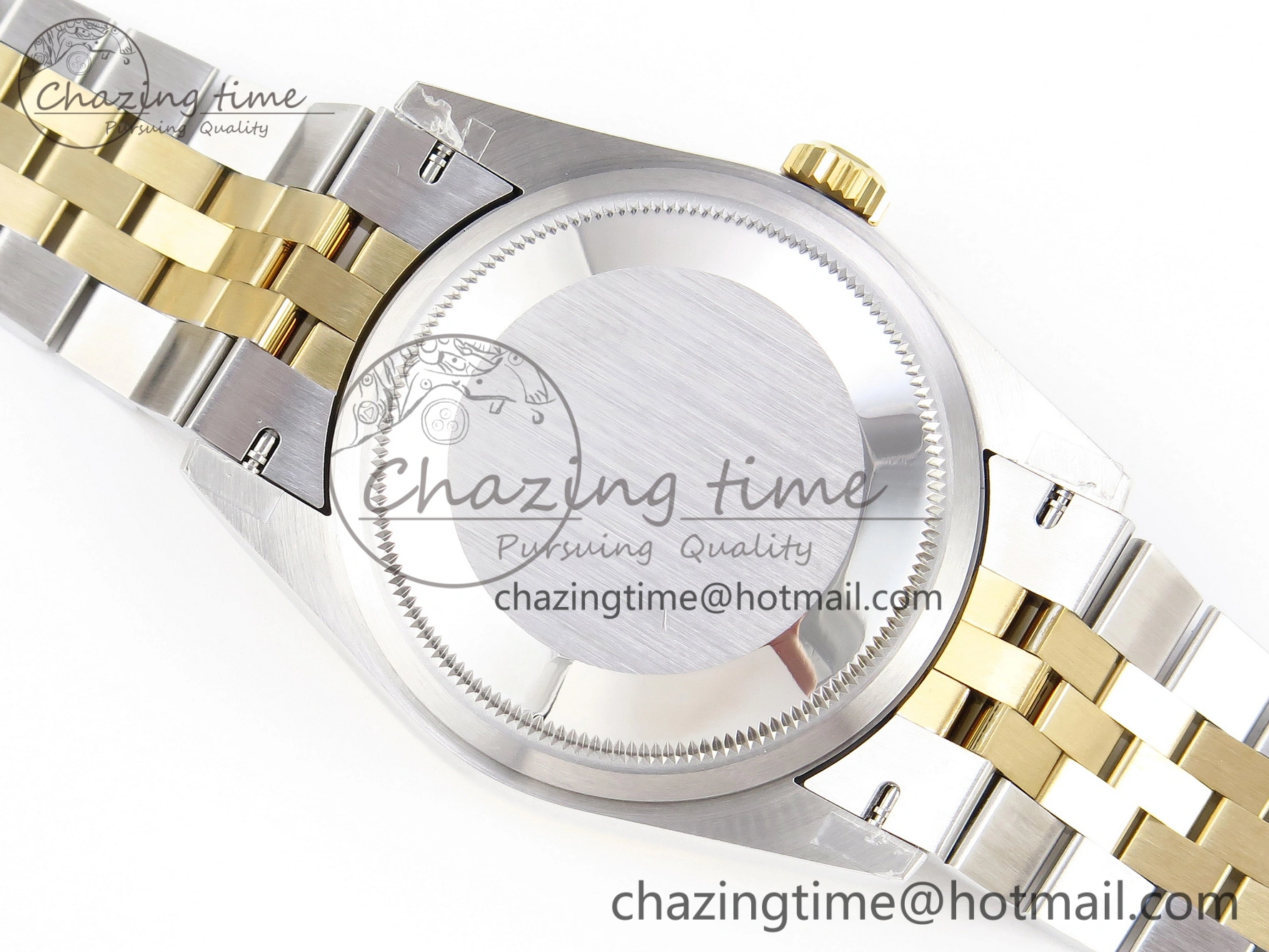 DateJust 36 SS 126233 BP Maker 1:1 Best Edition YG Textured Dial on SS YG Jubilee Bracelet A2824