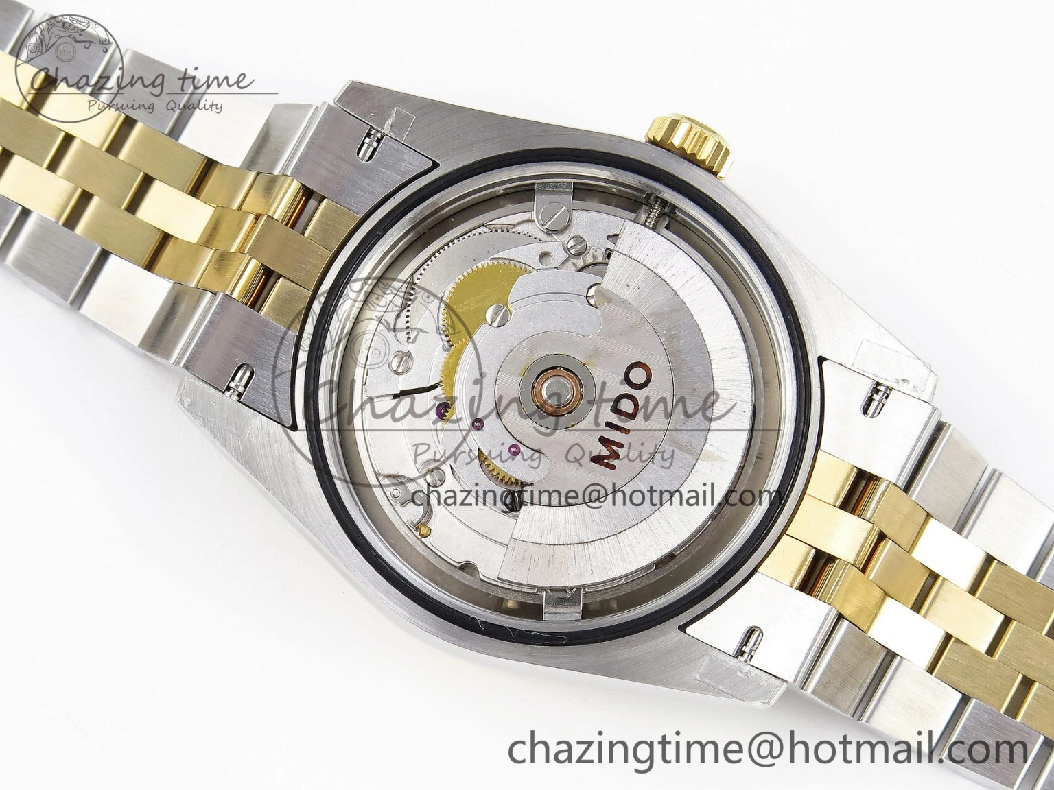 DateJust 36 SS 126233 BP Maker 1:1 Best Edition YG Textured Dial on SS YG Jubilee Bracelet A2824