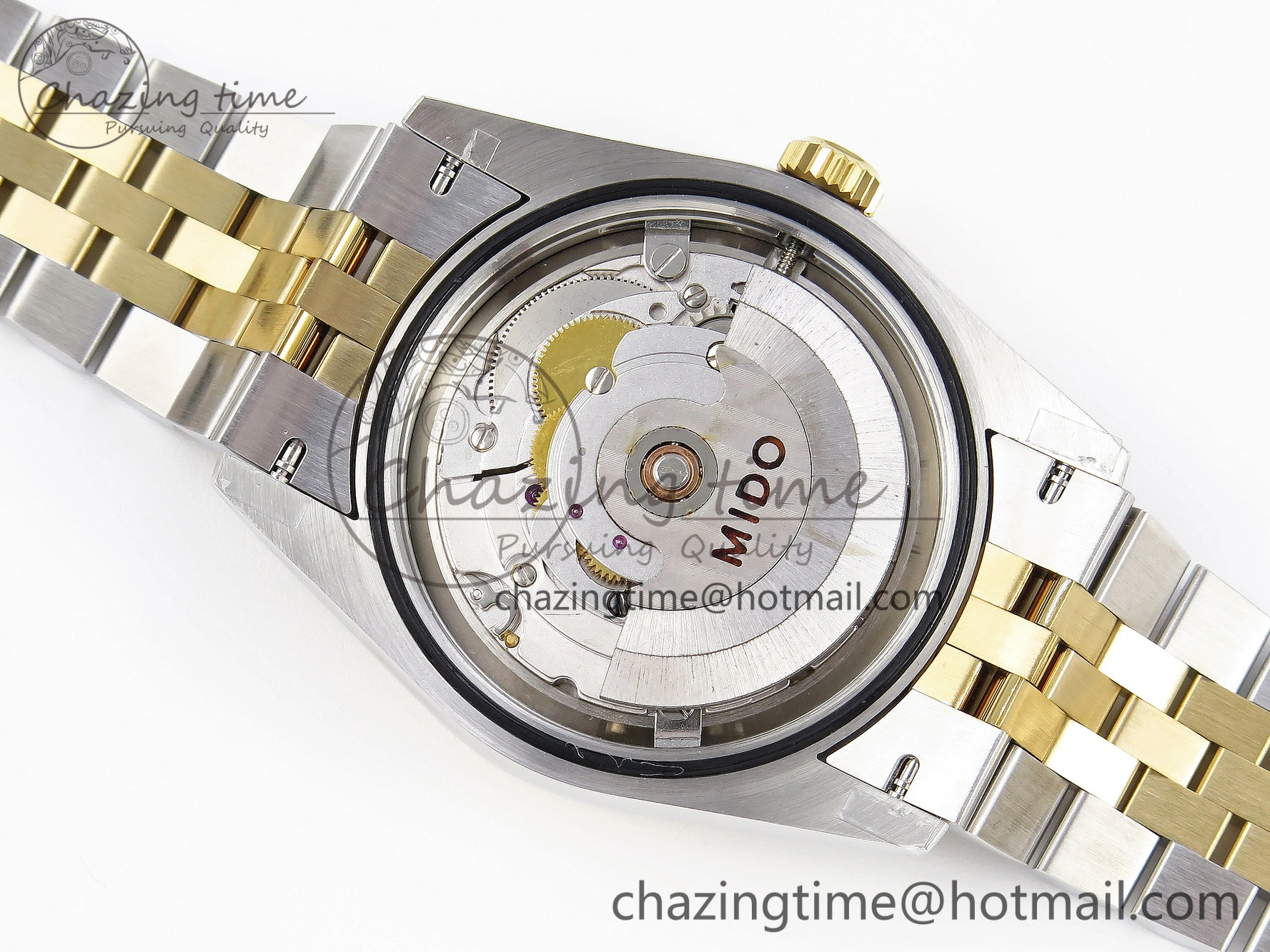 DateJust 36 SS 126233 BP Maker 1:1 Best Edition YG Textured Dial on SS YG Jubilee Bracelet A2824