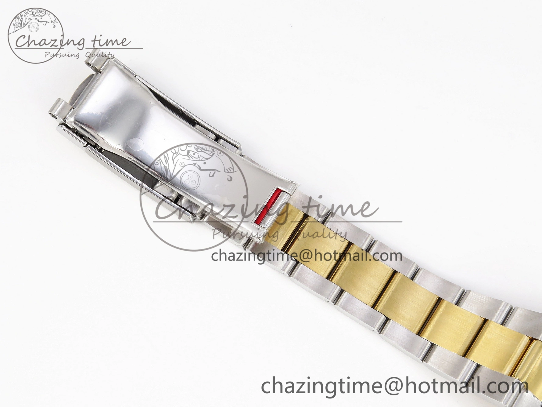 DateJust 36 SS 126233 BP Maker 1:1 Best Edition YG Textured Dial on SS YG Oyster Bracelet A2824