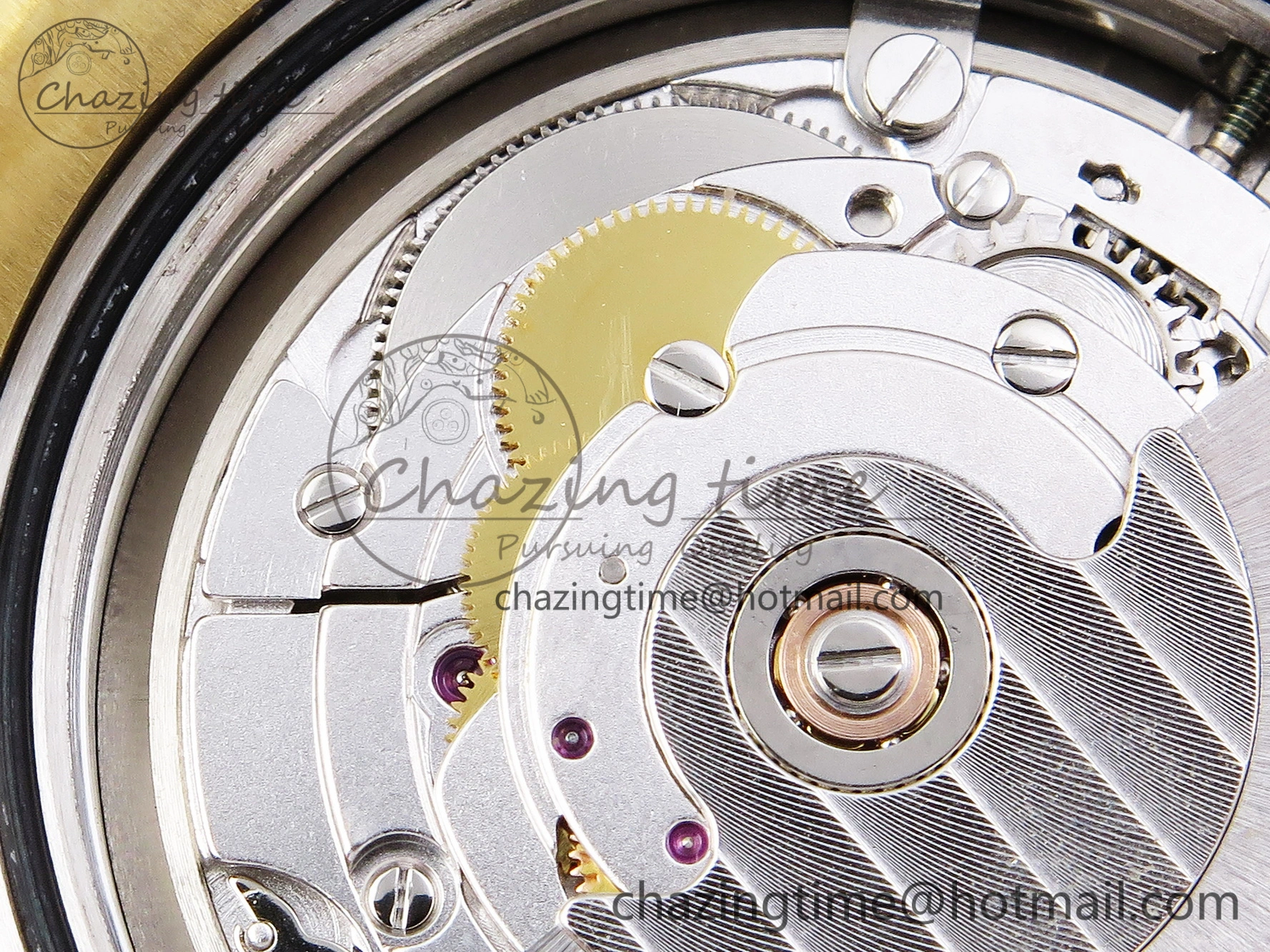 DateJust 36 SS 126233 BP Maker 1:1 Best Edition YG Textured Dial on SS YG Oyster Bracelet A2824
