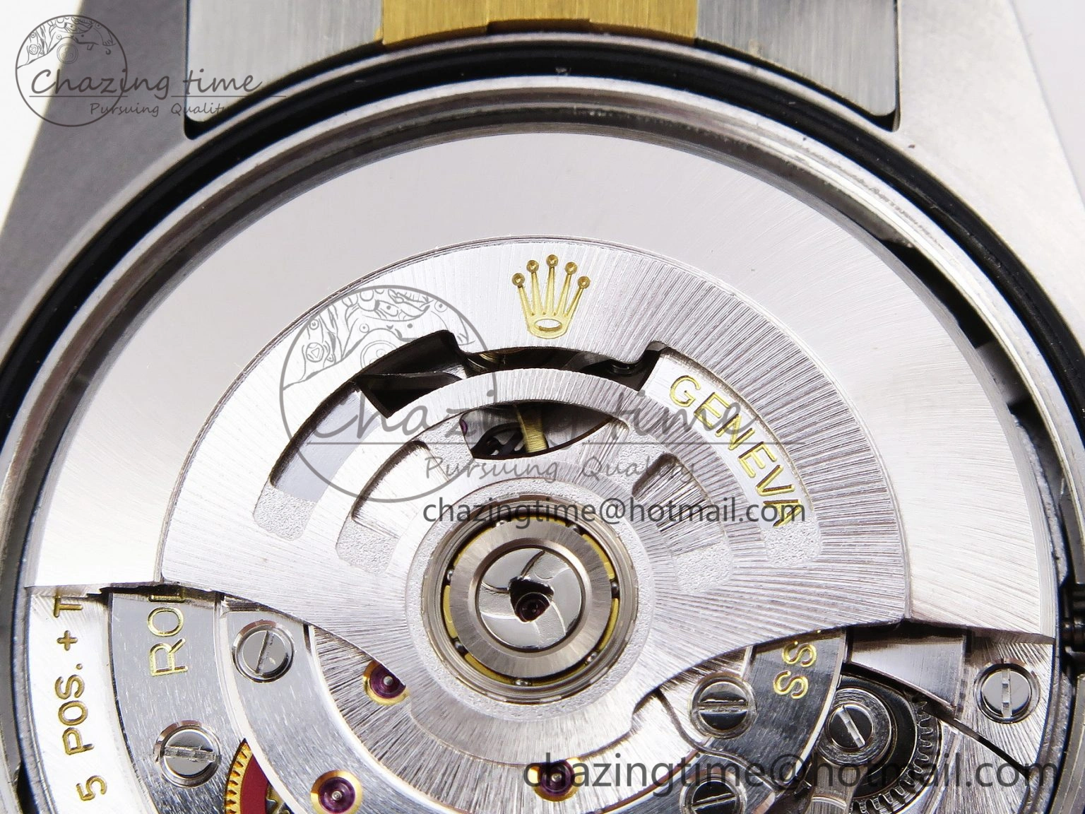 DateJust 36 SS 126233 VSF 1:1 Best Edition 904L Steel YG Textured Dial on Jubilee Bracelet VS3235