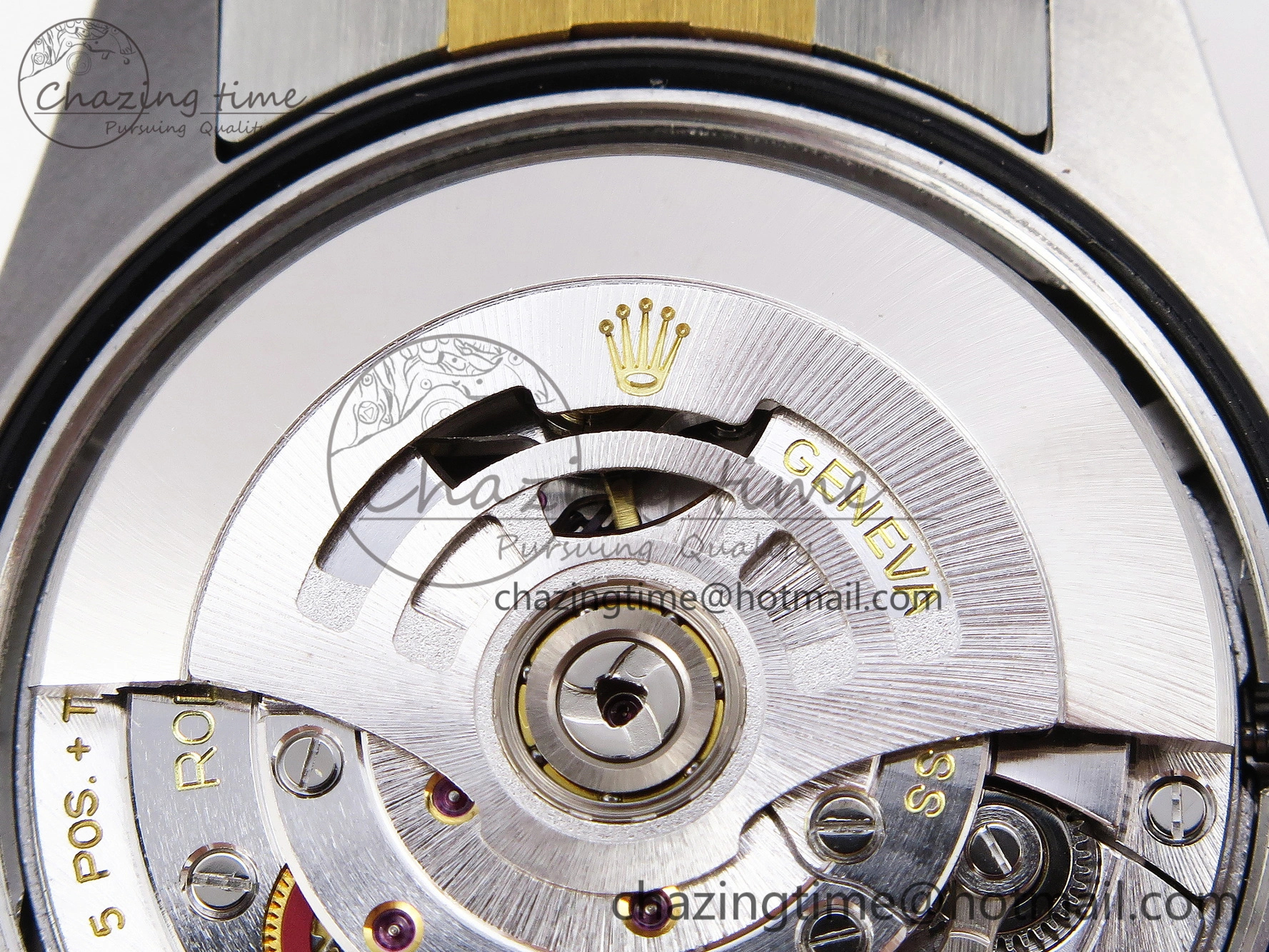DateJust 36 SS 126233 VSF 1:1 Best Edition 904L Steel YG Textured Dial on Jubilee Bracelet VS3235