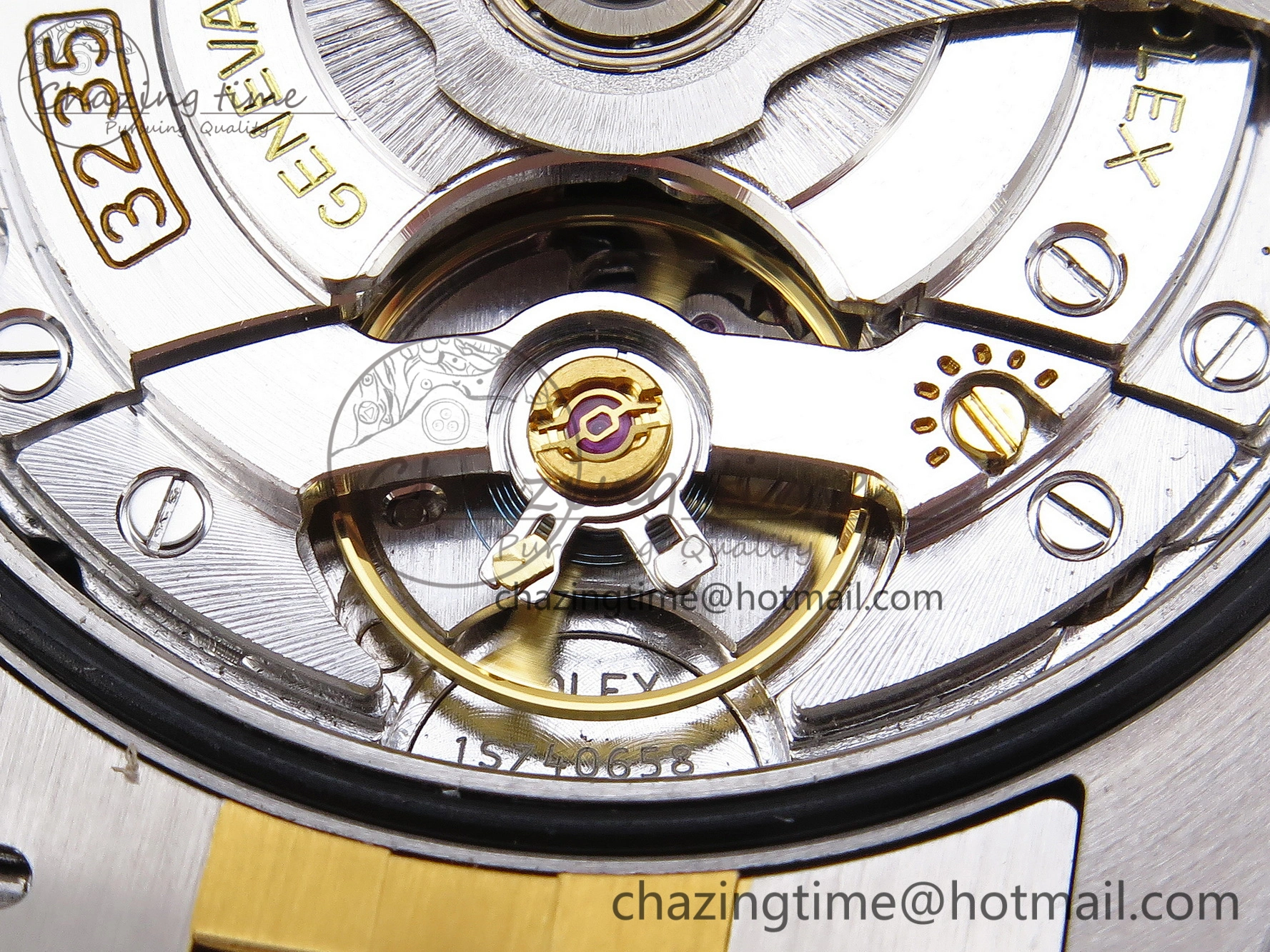 DateJust 36 SS 126233 VSF 1:1 Best Edition 904L Steel YG Textured Dial on Jubilee Bracelet VS3235