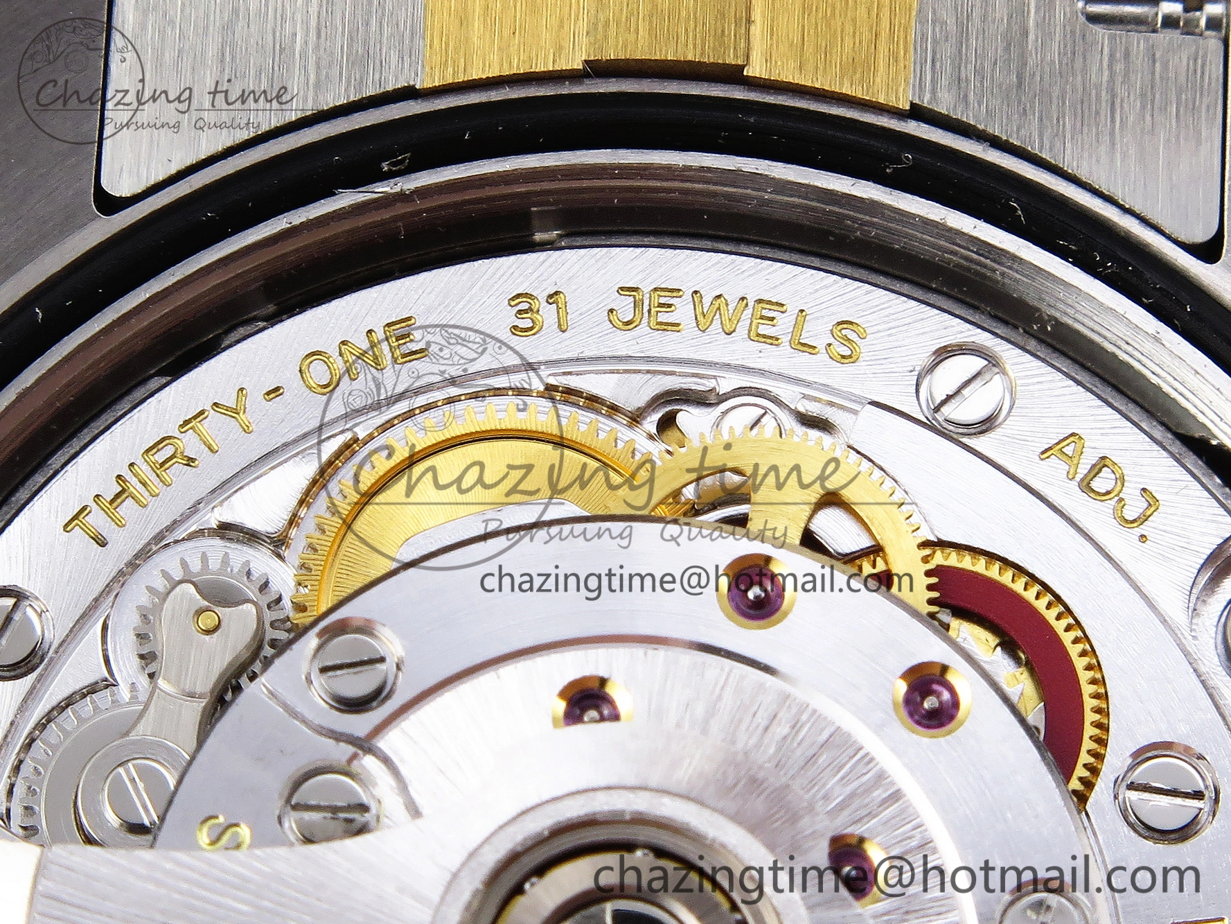 DateJust 36 SS 126233 VSF 1:1 Best Edition 904L Steel YG Textured Dial on Jubilee Bracelet VS3235