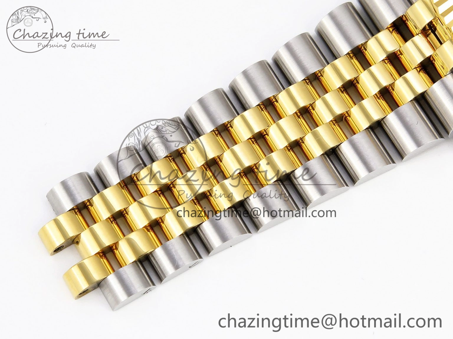 DateJust 36 SS 126233 VSF 1:1 Best Edition 904L Steel YG Textured Dial on Jubilee Bracelet VS3235