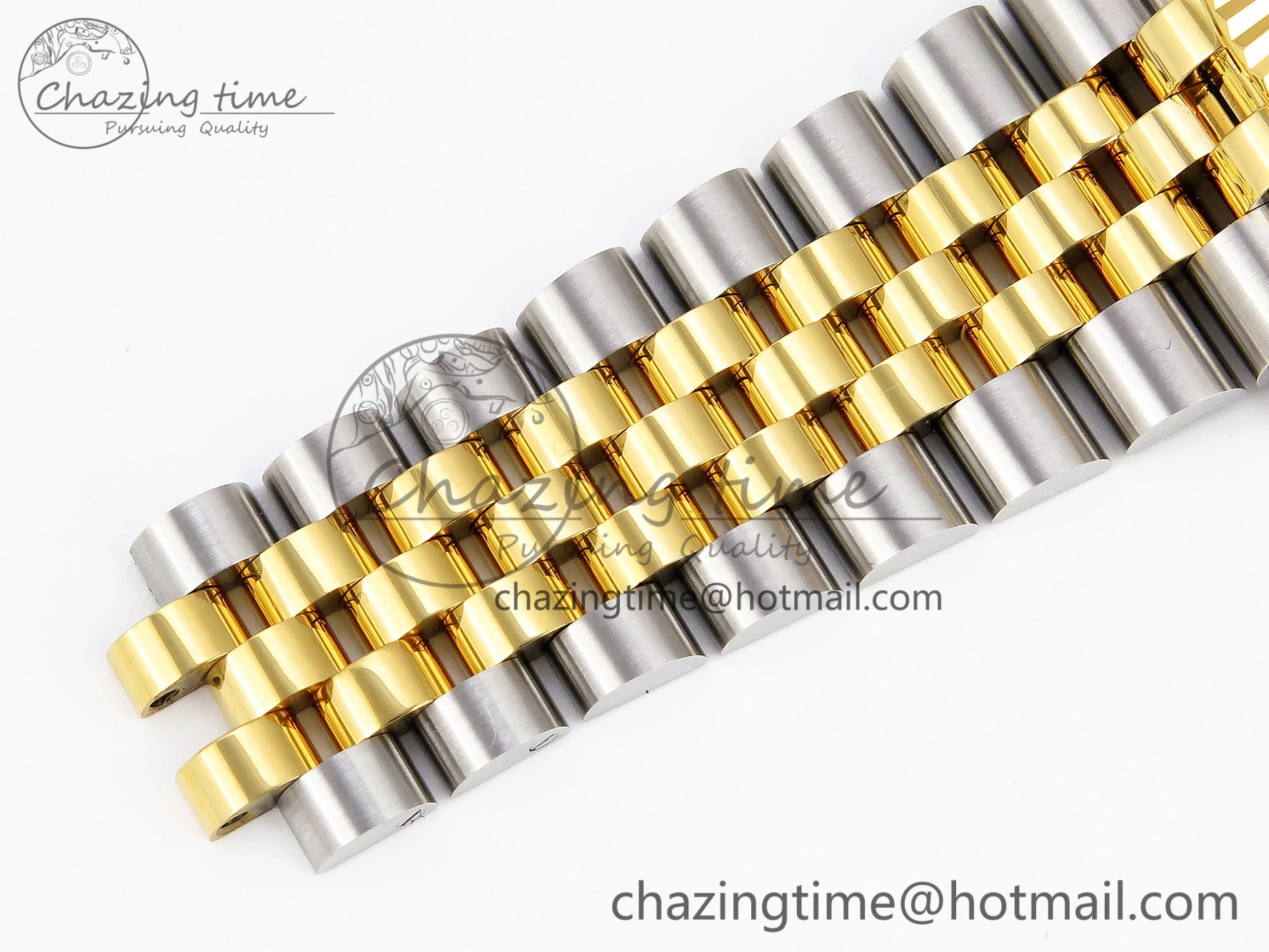 DateJust 36 SS 126233 VSF 1:1 Best Edition 904L Steel YG Textured Dial on Jubilee Bracelet VS3235