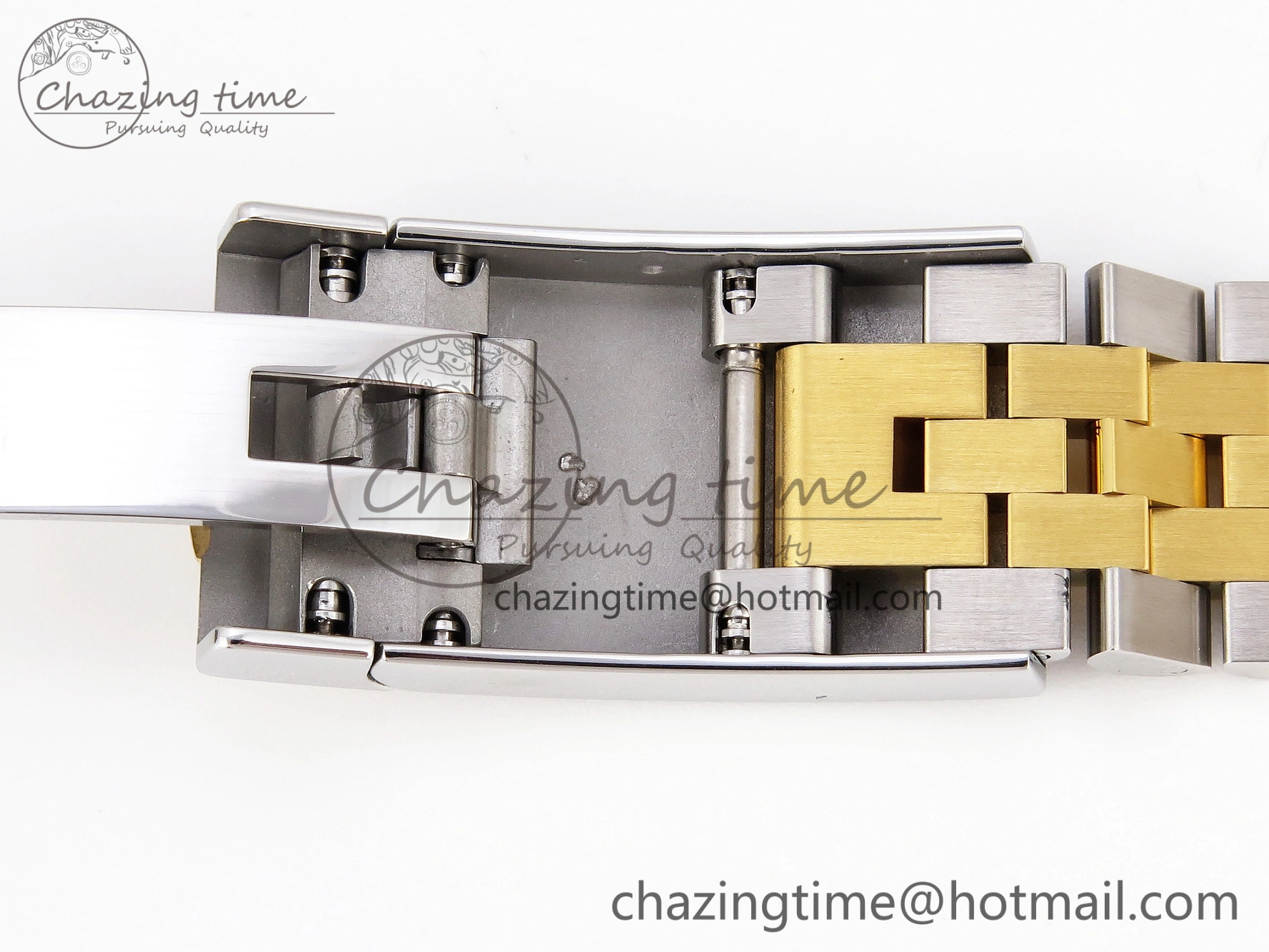 DateJust 36 SS 126233 VSF 1:1 Best Edition 904L Steel YG Textured Dial on Jubilee Bracelet VS3235