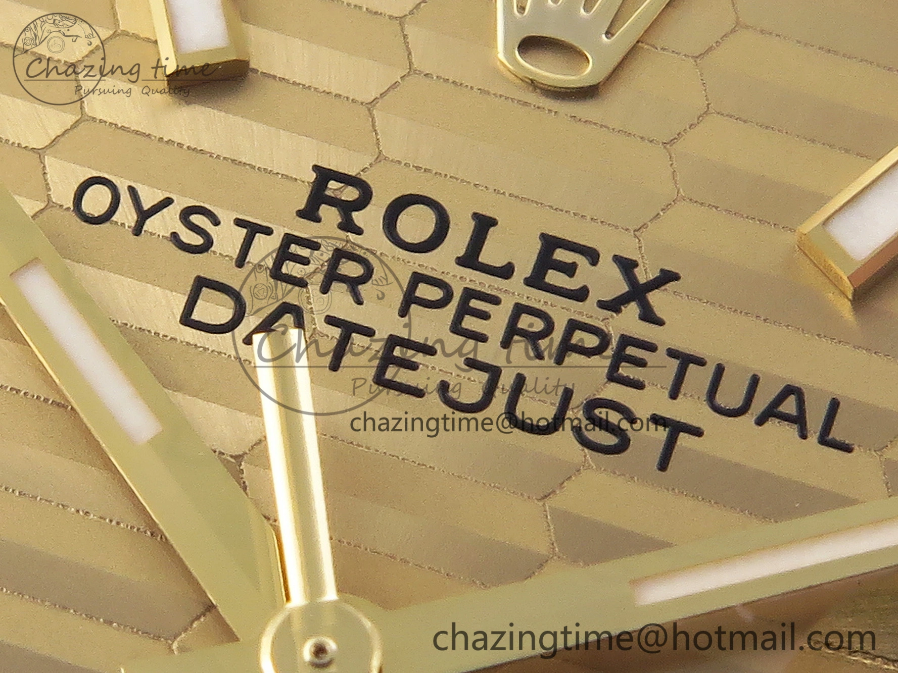 DateJust 36 SS 126233 VSF 1:1 Best Edition 904L Steel YG Textured Dial on Jubilee Bracelet VS3235
